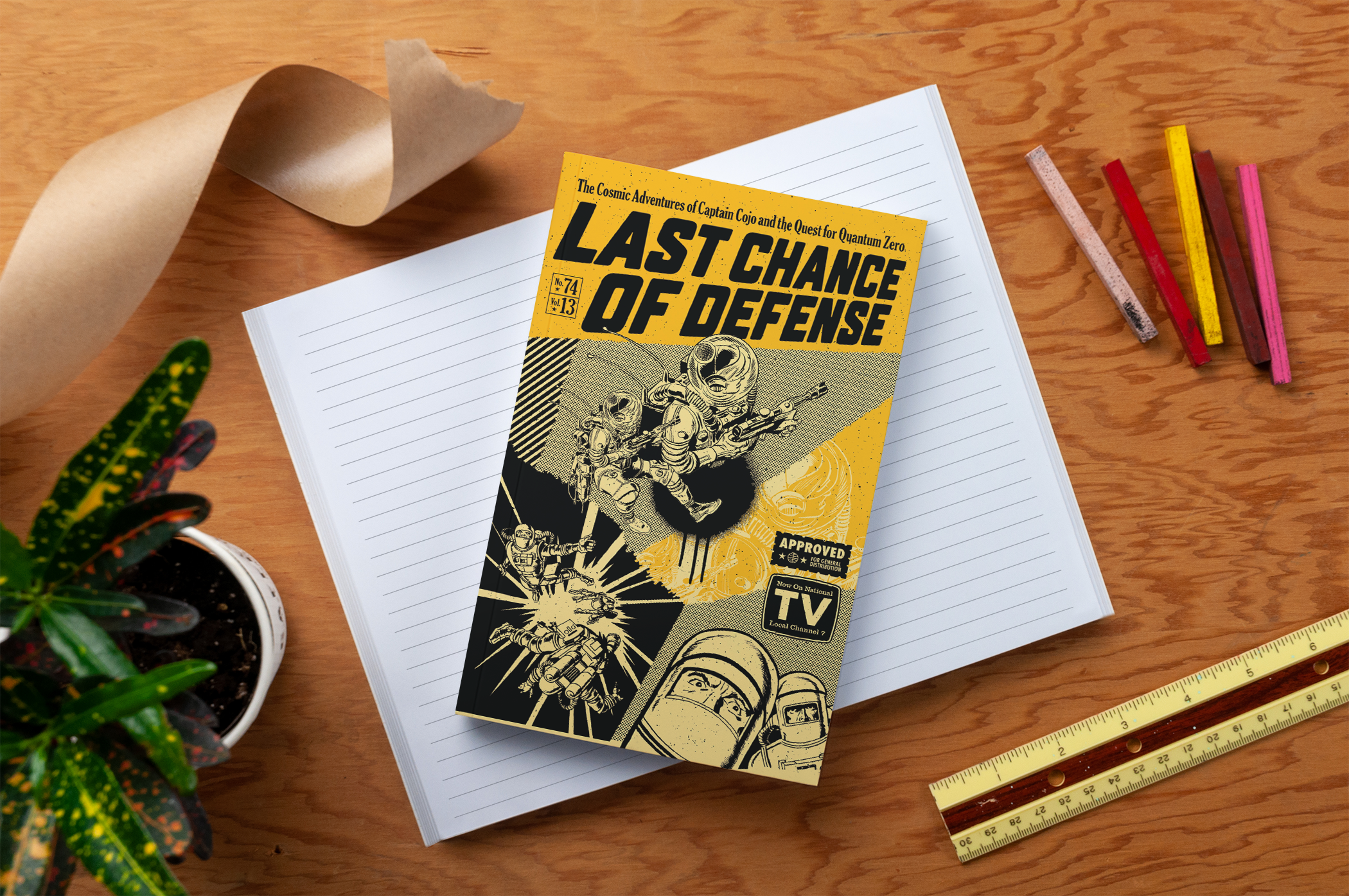 Last Chance of Defense Classic Layflat Notebook