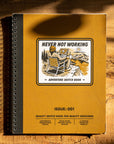 Never Not Working Medium Wire-O Spiral Notebook