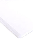 Blind Softcover Notebook blank page closeup