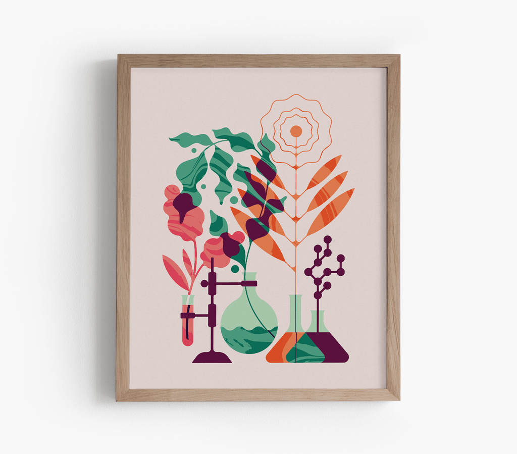 Botany Art Print