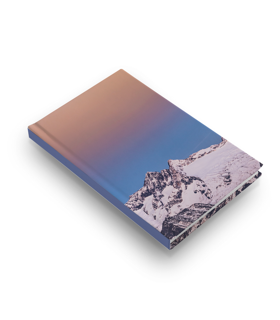 Custom Hardcover Notebook - 8.5" x 11"