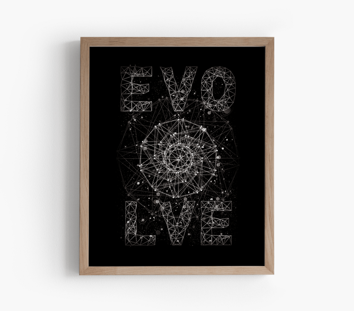 Evolve Art Print