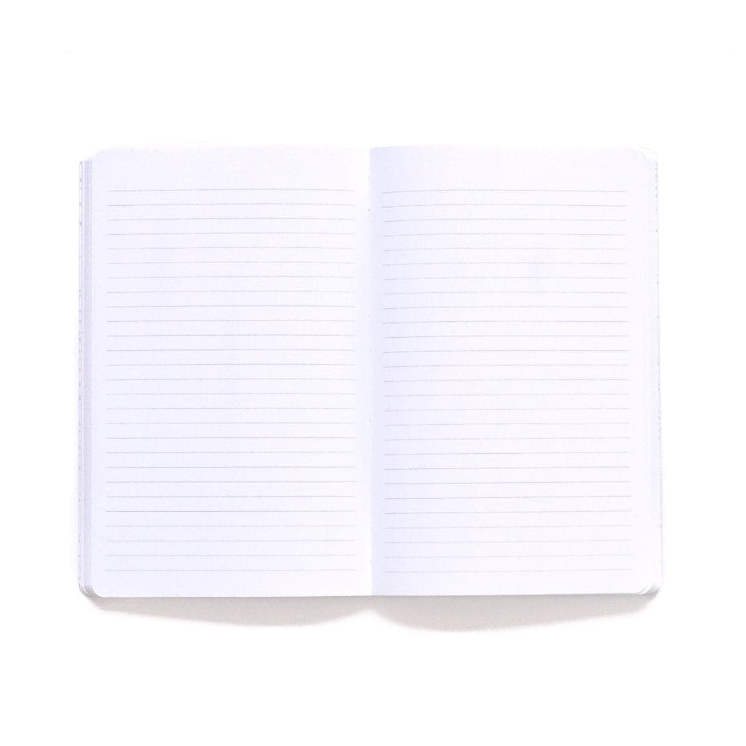 Blind Softcover Notebook lined page spread