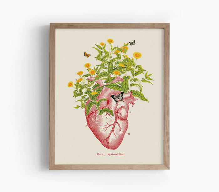 My Foolish Heart Art Print