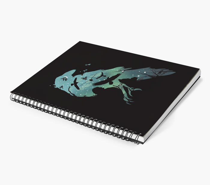 Nights Watch Large Wire-O Notebook