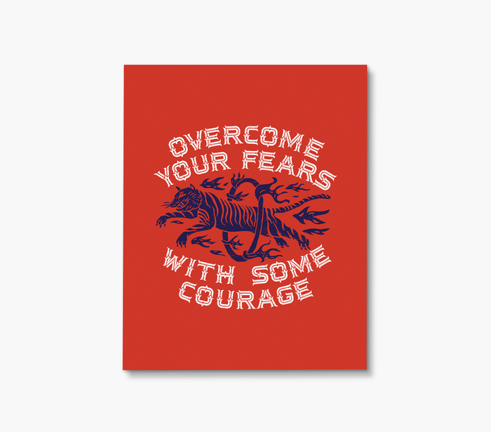 Overcome Art Print