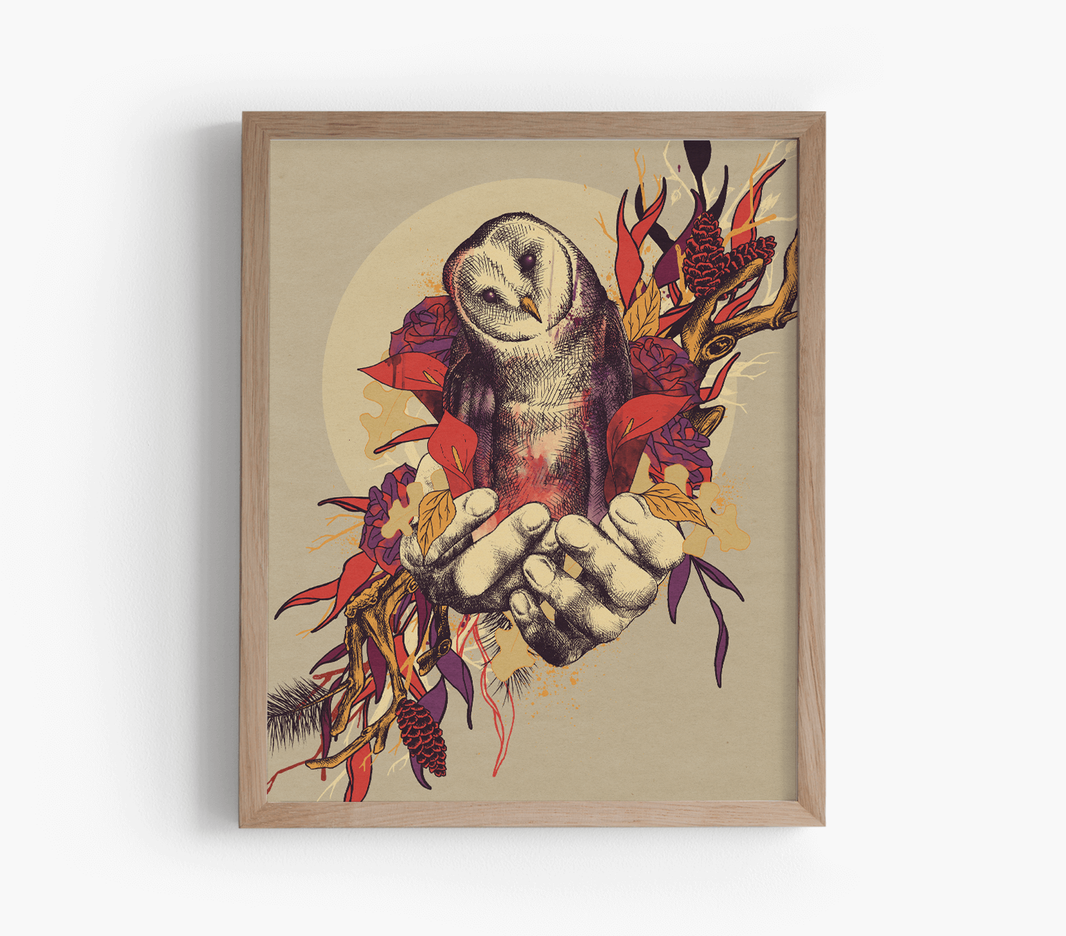 The Owl&#39;s Ostinato Art Print