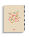 It's Okay To Not Do Everything Large Wire-O Notebook