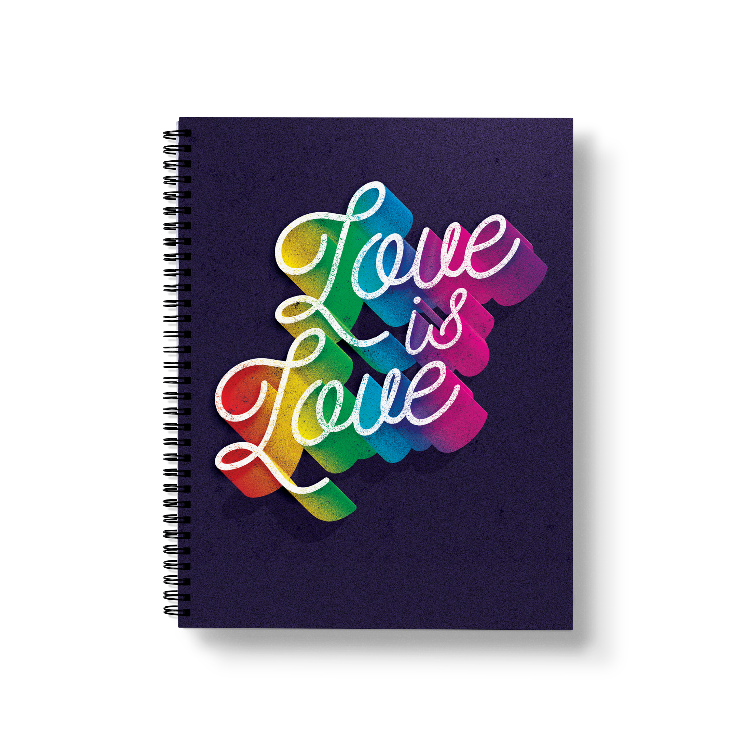 Love is Love Large Wire-O Notebook