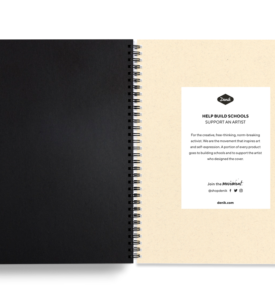 Large Spiral Notebook Denik