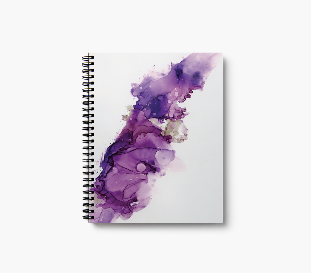 Amethyst Medium Wire-O Spiral Notebook | Denik Notebooks, Journals ...