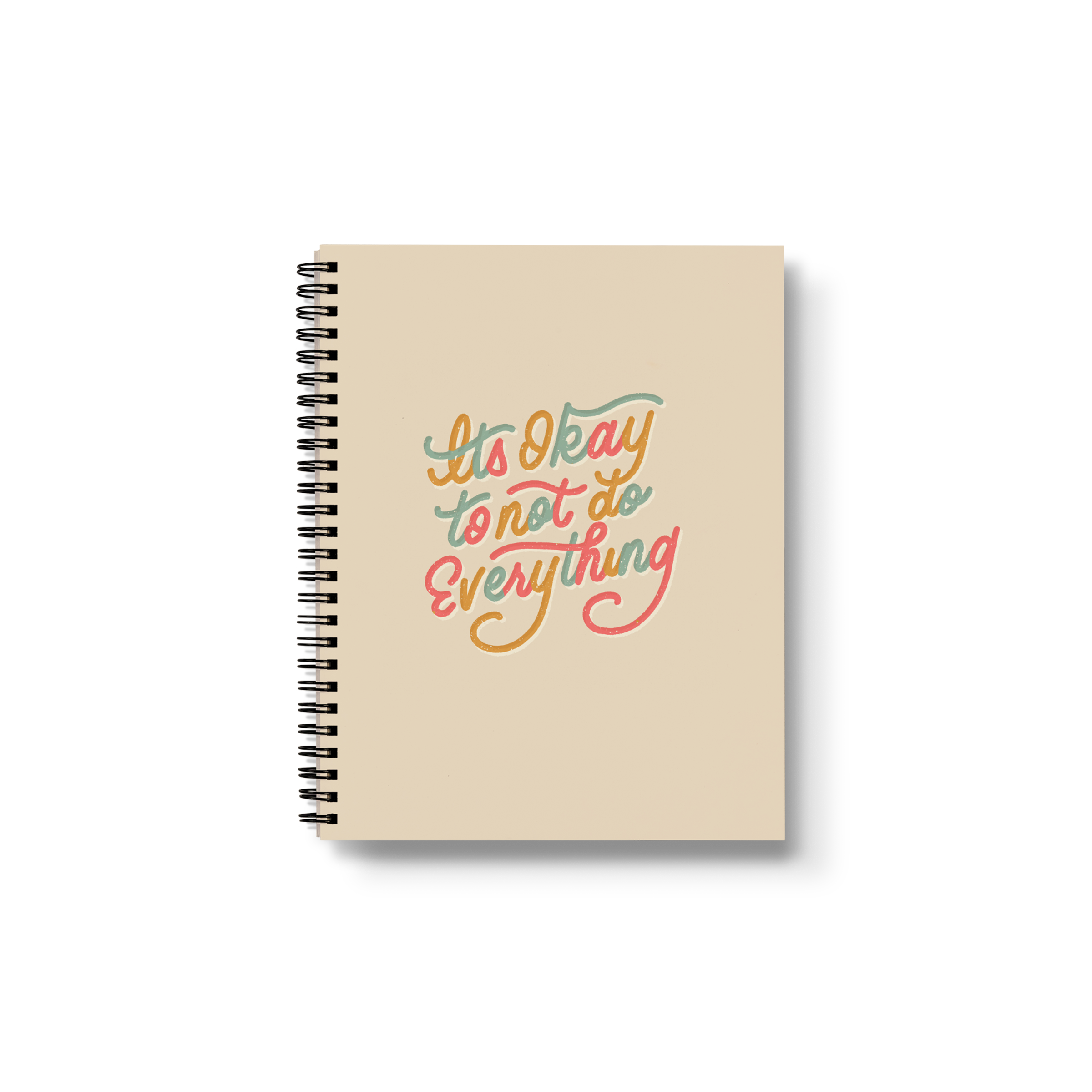 It&#39;s Okay To Not Do Everything Medium Wire-O Notebook