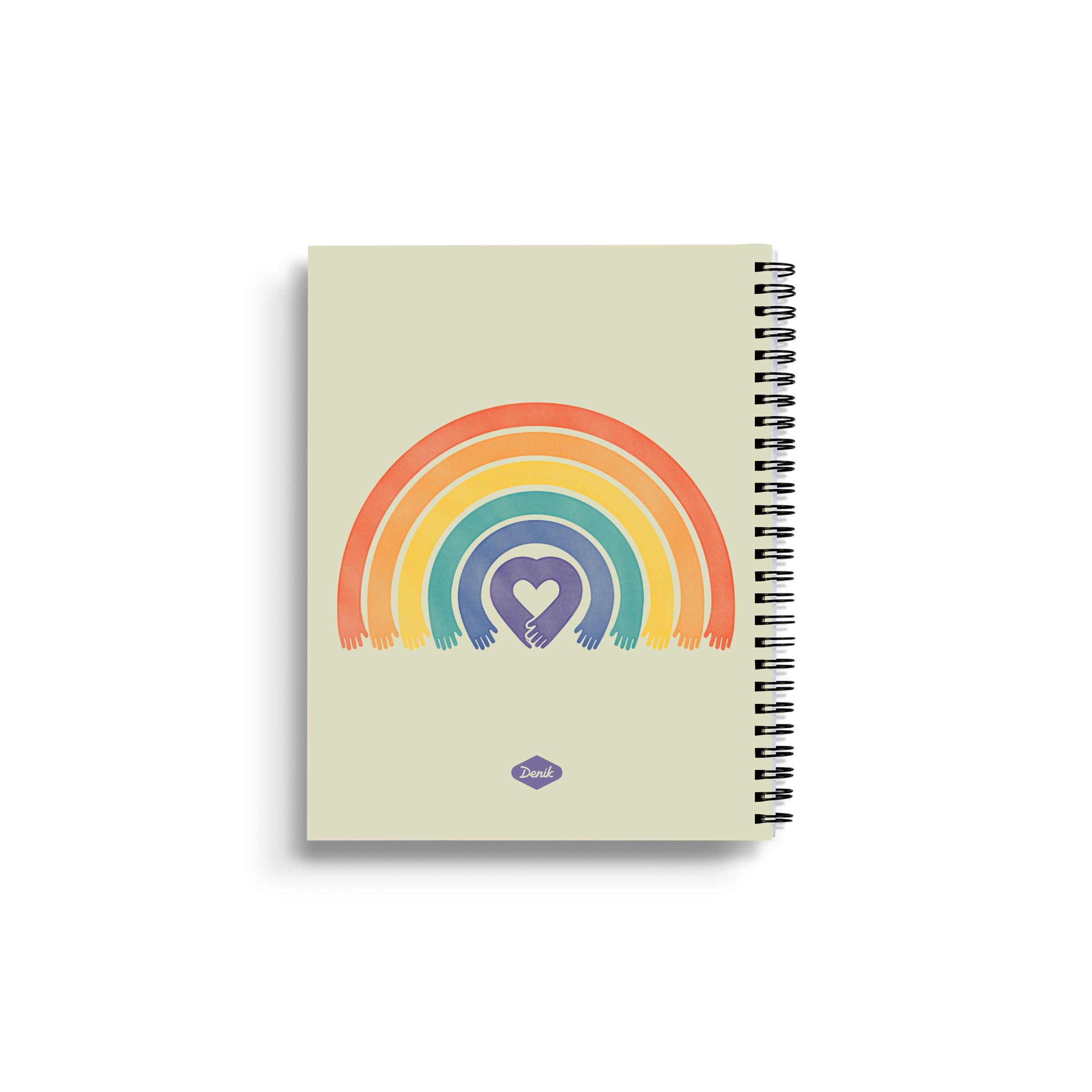 Love All Medium Wire-O Notebook